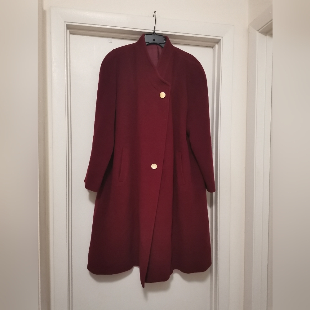 100% Wool Women's  Trench Coat Made in Italy